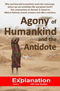 Agony of humankind and the antidote - God doesn't leave His Creation without solutions.