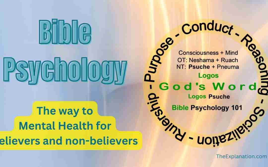 Bible Psychology 101: The Divine Guide to Mental Health Mastery