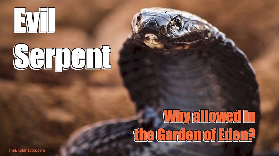 Why did God allow the evil Serpent in the Garden of Eden?