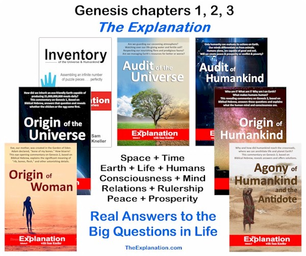 Mystery solved. Genesis 1-3 reveals real answers to the big question. The Bible is relevant to the 21st century.