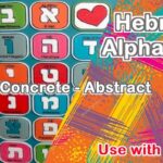 Hebrew alphabet. 22 concrete symbols also with abstract meanings.