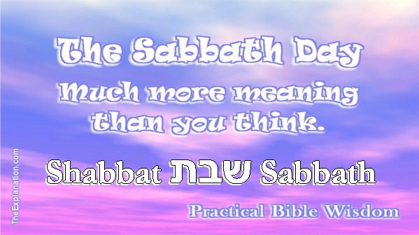 Shabbat – Biblical Hebrew Words Tell Revealing Stories