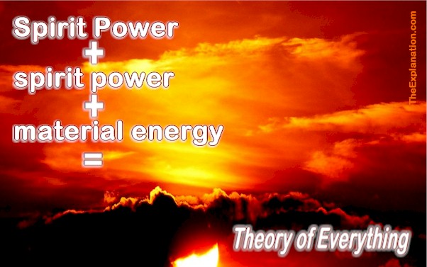 The Spirit Power of Creation is the Theory of Everything
