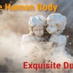 The human body. Exquisite complex dust of the ground